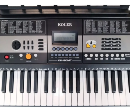 teclado musical 61 teclas sensitivas marca KOLER modelo Kk80mt - Imagen 3