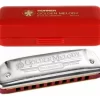 armonica diatonica blusera,HOHNER modelo GOLDEN MELODY,alemanas originales,con estuche