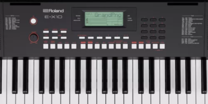 Órgano ROLAND modelo EX10,sensitivo,cinco octavas,display retroluminico,600 sonidos alta calidad - Imagen 4