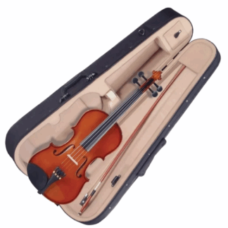 Violín 4/4 marca PALATINO,incluye estuche, arco,resina,4 micro afinadores,puente, cuerpo de arce,diapason de ébano