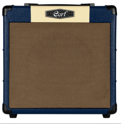 Amplificador para guitarra CORT 15w con distorsión y reverberancia,salida auricular entrada auxiliar