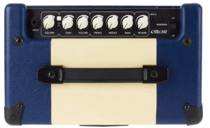 Amplificador para guitarra CORT 15w con distorsión y reverberancia,salida auricular entrada auxiliar - Imagen 4