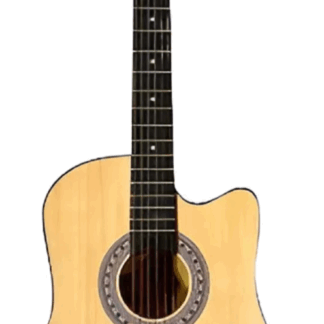 Guitarra acústica marca WOTAN,con funda ,mastil de arce,caja de caoba