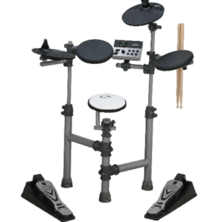 Batería electrónica PARQUER SD30,tres cuerpos,con pie de hi hat,platillo,pie de bombo 108 sonidos alta calidad sensitiva,10 kits prearmados