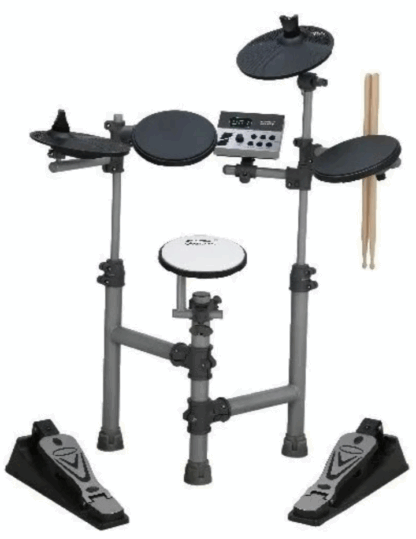 Batería electrónica PARQUER SD30,tres cuerpos,con pie de hi hat,platillo,pie de bombo 108 sonidos alta calidad sensitiva,10 kits prearmados - Imagen 4