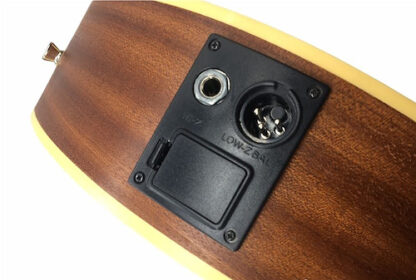 guitarra electroacustica marca MIDLAND con equalizador activo y afinador incorporado,tambien salida balanceada modelo LF2405-EC con corte - Imagen 3