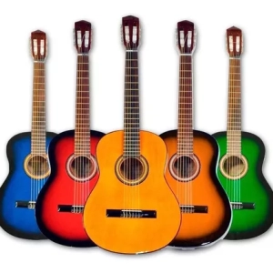 guitarra criolla estudio Radalj,con funda de regalo y set puas
