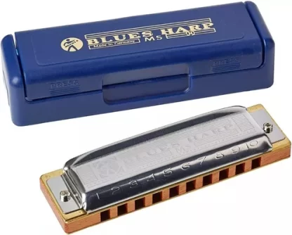 armonica blusera diatonica HOHNER PRO HARP,alemana,con estuche,varios tonos