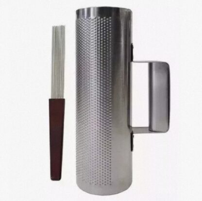 Guira tipo LP marca LAZER con raspador 33 cm alto por 13 cm ancho - Imagen 2