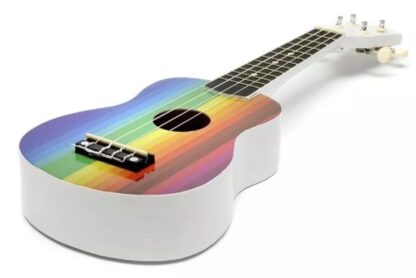 Ukelele soprano Disbyte con funda sublimados madera tilo - Imagen 2