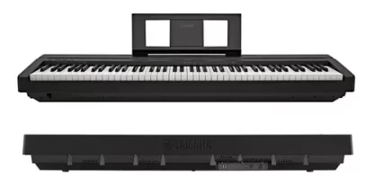 piano YAMAHA P45 teclas con accion martillo profesional,portatil,once kilos ymedio,incluye fuente de alimentacion y pedal,12 sonidos alta calida,entrada usb - Imagen 5