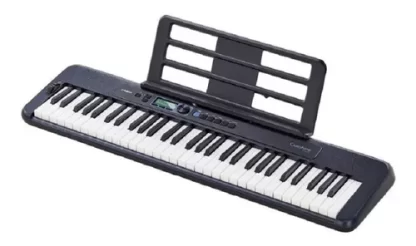 organo CASIO CT-S300,sensitivo,con rueda de inflexion altura tonal,400 sonidos,77 acompañamientos automaticos,48 voces de polifonia,incluye,fuente,manual,atril,teclas grandes tipo piano - Imagen 3