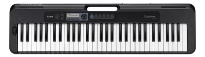 organo CASIO CT-S300,sensitivo,con rueda de inflexion altura tonal,400 sonidos,77 acompañamientos automaticos,48 voces de polifonia,incluye,fuente,manual,atril,teclas grandes tipo piano