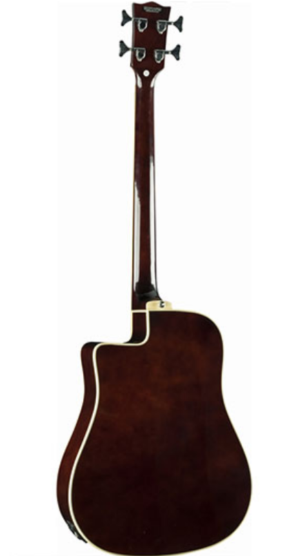 Bajo electroacústico EKO,mástil de maple,aro,fondo,tapa de palisandro,con equalizador activo y afinador ,profesional - Imagen 3