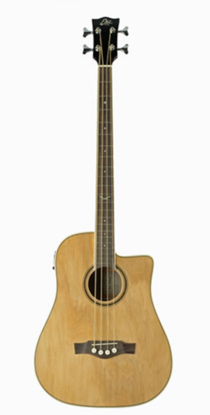 Bajo electroacústico EKO,mástil de maple,aro,fondo,tapa de palisandro,con equalizador activo y afinador ,profesional - Imagen 6