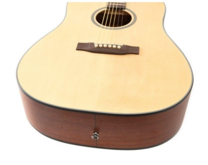 Guitarra acústica SX caja grande,terminación mate,tapa de Stika spurce,diapasón de palo rosa,aro y fondo de caoba,clavijeros precision,modelo SD304G - Imagen 4