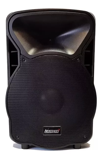 caja potenciada APOGEE BT115,150W reales de potencia,parlante 15",3 canales con volumen independientes,BT,efecto delay incorporado,2 entradas balanceadas