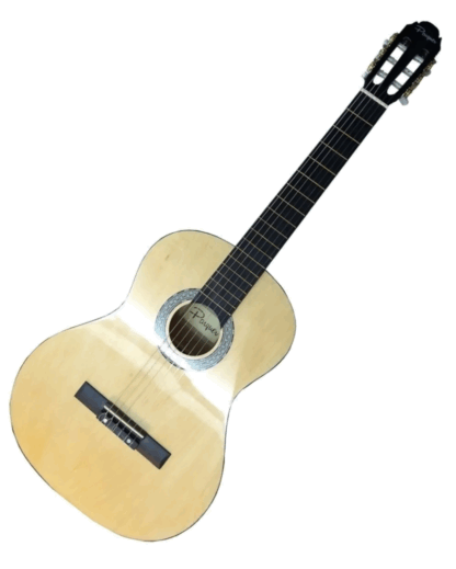 Guitarra electrocriolla PARQUER con eq activo 5 bandas,con tensor regulable,funda impermeable,madera de tilo - Imagen 2