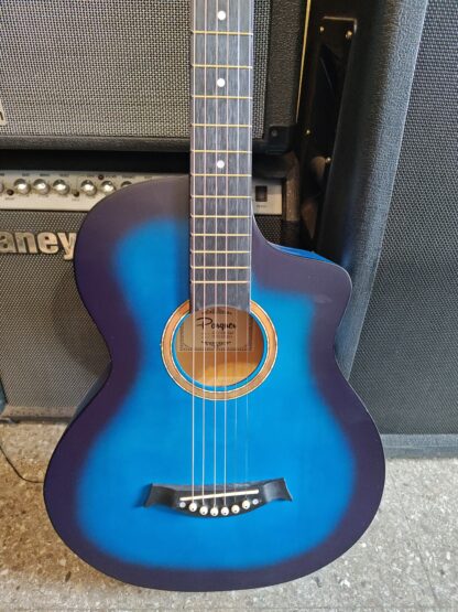 Guitarra electroacústica PARQUER con eq.  activo 5 bandas,con tensor,funda de regalo - Imagen 2