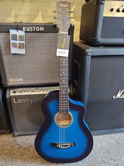 Guitarra electroacústica PARQUER con eq.  activo 5 bandas,con tensor,funda de regalo
