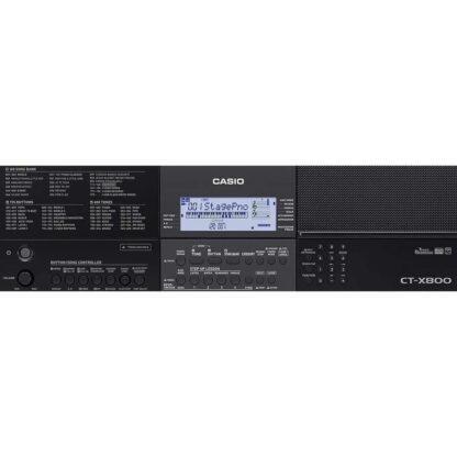 organo CASIO CTK800,61 teclas sensitivas,48 notas ´polifonia,195 ritmos,grabador,USB,pichbend - Imagen 3