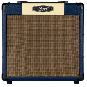 Amplificador para guitarra CORT 15w con distorsión y reverberancia,salida auricular entrada auxiliar
