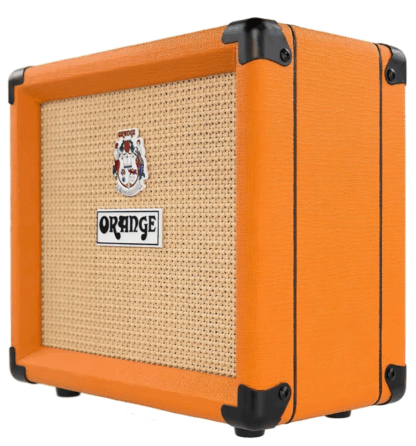 Amplificador de guitarra electrica marca ORANGE  crush 12con distorsión,12w alta calidad sonora y potencia - Imagen 2