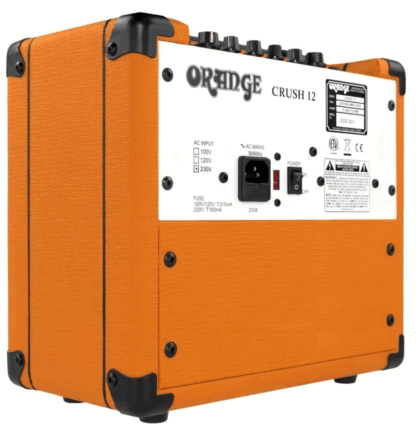 Amplificador de guitarra electrica marca ORANGE  crush 12con distorsión,12w alta calidad sonora y potencia - Imagen 3