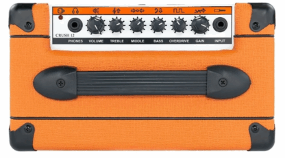 Amplificador de guitarra electrica marca ORANGE  crush 12con distorsión,12w alta calidad sonora y potencia - Imagen 4