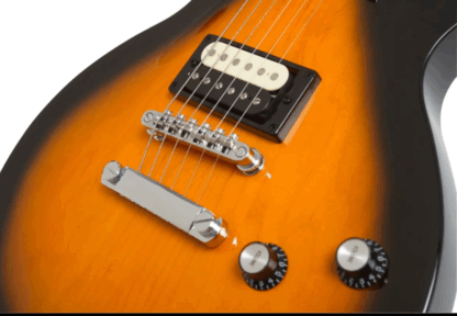 Guitarra electrica tipo les Paul, marca EPIPHONE modelo STUDIO ,mástil y cuerpo de caoba,micrófonos zebra coil,clavijero blindado - Imagen 3