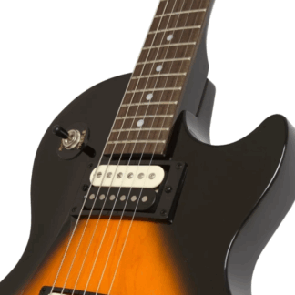 Guitarra electrica tipo les Paul, marca EPIPHONE modelo STUDIO ,mástil y cuerpo de caoba,micrófonos zebra coil,clavijero blindado