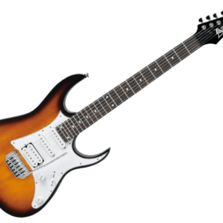 Guitarra electrica IBANEZ modelo GRX40 con palanca dos micrófonos simples y un doble