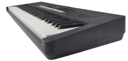Teclado marca PARQUER cinco octavas,61 teclas modelo K196 sensitivo,con BT 300 sonidos ,300 ritmos  dual voces,USB,salida audio,entrada para pedal SUSTAIN, - Imagen 3