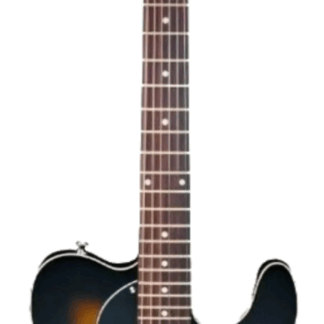 Guitarra electrica marca JAY TURSER tipo asat,diapason paso rosa micrófono tipo Gibson de sonido profesional,y bobina simple de alnico en puente caja semi hueca
