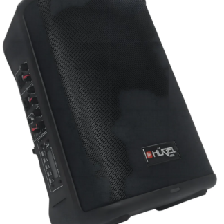 Parlante potenciado tipo Bose,parlante 8",amplificación clase D profesional,inhalambricos,2 canales independientes efecto digital reverberancia,BT,equalizacion potencia pico160w,potencia RMS80W,súper transportable 6 horas de uso continuo,marca HUGEL PA 8XD