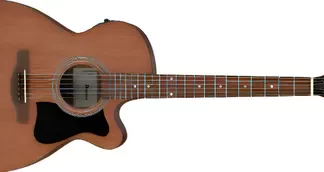 guitarra electroacustica IBANEZ,modelo VC44CEOPN,diapason EBANO,Mastil CAOBA,tapa CAOBA,puente PALO ROSA,cuerpo GRAND CONCERT,equalizador activo con afinador