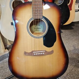 Guitarra acústica FENDER modelo fa125,lujo.diapason de nato,aro y fondo tilo tapa de abeto