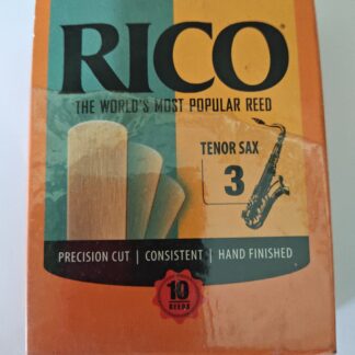 Cañas RICO Made in usa para saxo tenor,por unidad ,medidas 2  y 3,precio publicado por caña individual