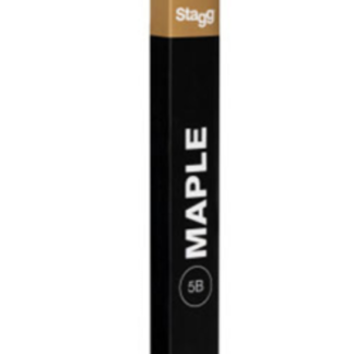 Par de palillos STAGG madera maple,medidas 7A,5A y 5 B